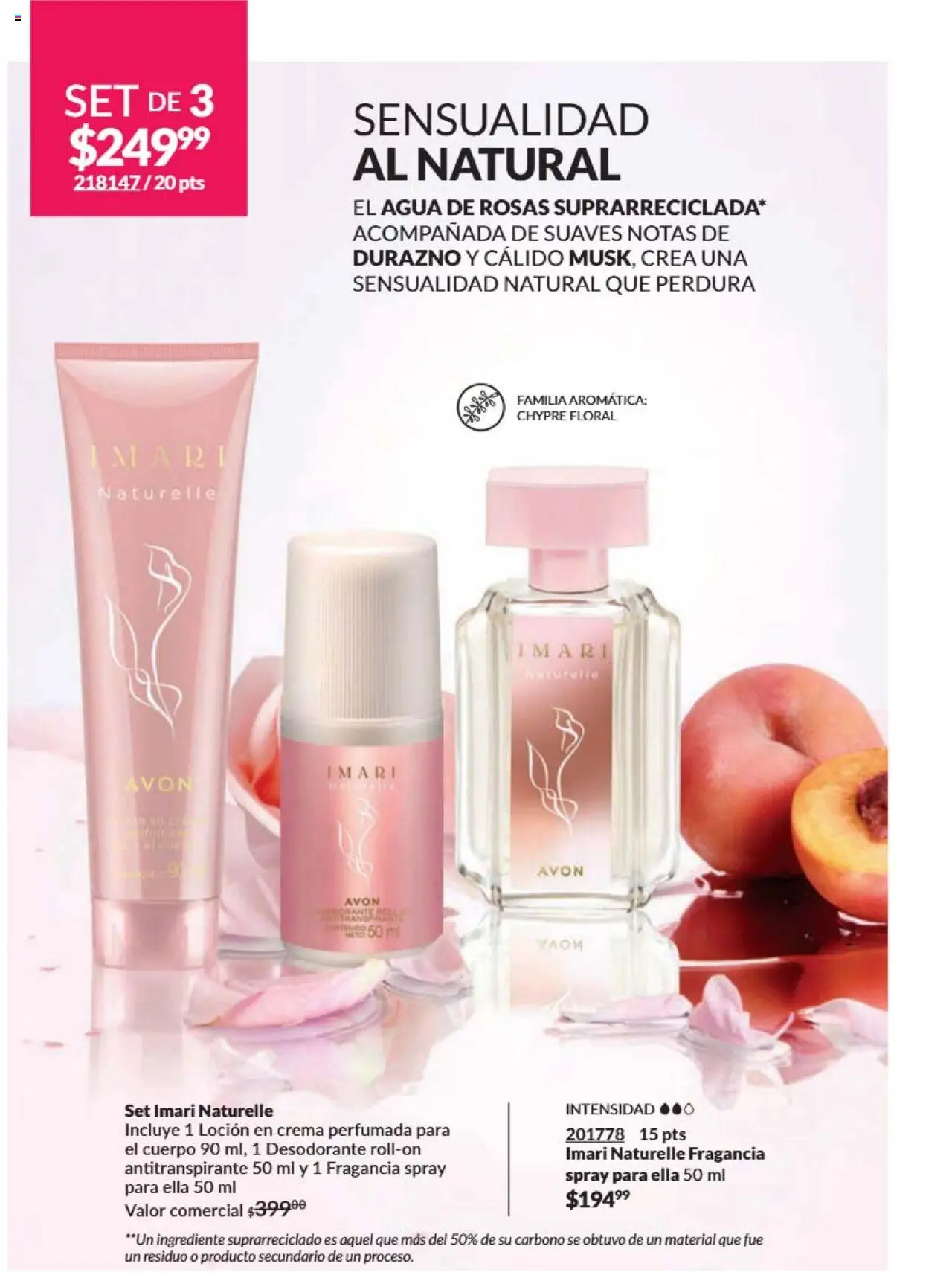 Nuevas ofertas de AVON válidas en toda la República Mexicana desde el 09.10.2025. ¡Encuentra las mejores ofertas en AVON - Campaña 16 2025! | Página: 102 | Productos: Desodorante, Antitranspirante, Agua, Fragancia
