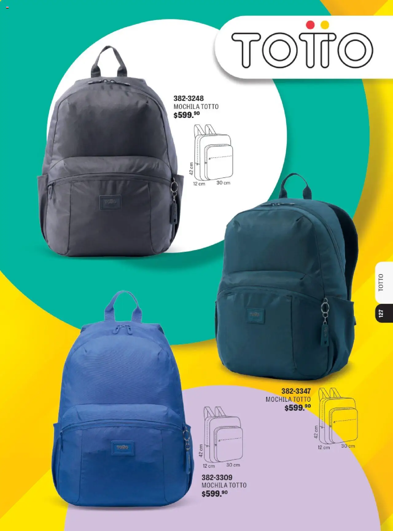 Nuevas ofertas de Andrea válidas en toda la República Mexicana desde el 13.08.2025. ¡Encuentra las mejores ofertas en Andrea - Catálogo Andrea Sport! | Página: 124 | Productos: Mochila