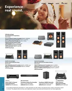 Preview of London Drugs - Specialty Christmas Catalogue from shop London Drugs valid from 12.11.2025 | Page: 38 | Products: Audio, Speaker, Box