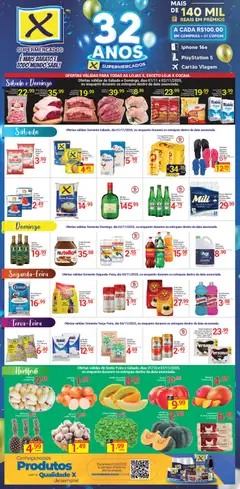 X Supermercados - Ofertas da semana - Pré-Visualização do folheto da loja X Supermercados, válido de 01.11.2025 | Página: 1