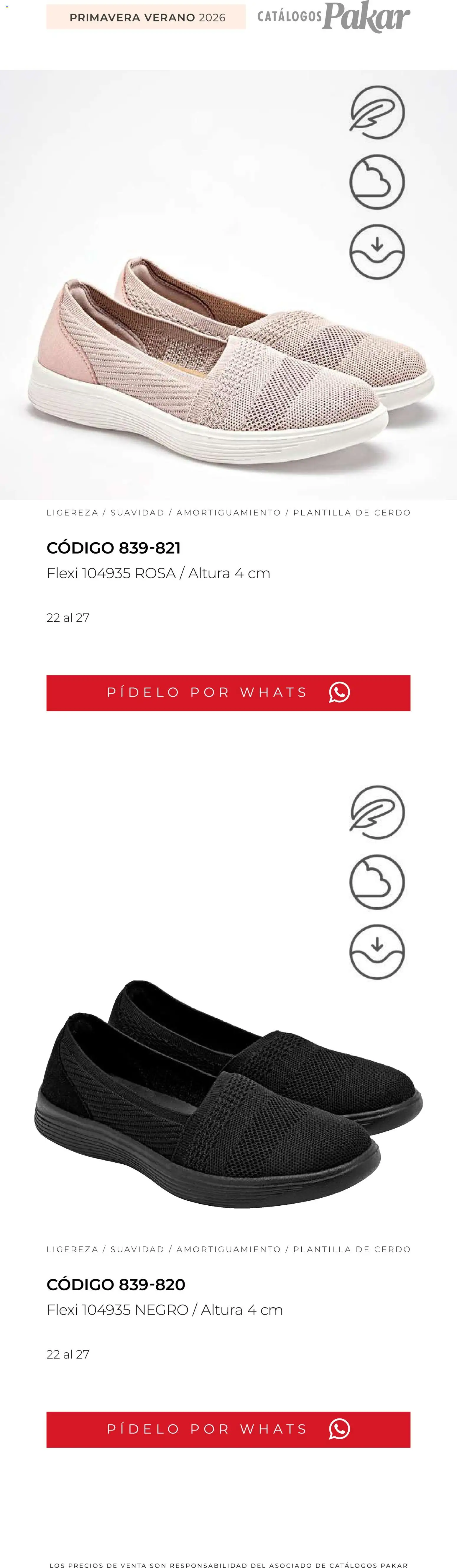 Nuevas ofertas de SC Pakar válidas en toda la República Mexicana desde el 04.03.2026. ¡Encuentra las mejores ofertas en SC Pakar catálogo Flexi PV26! | Página: 109 | Productos: Cerdo