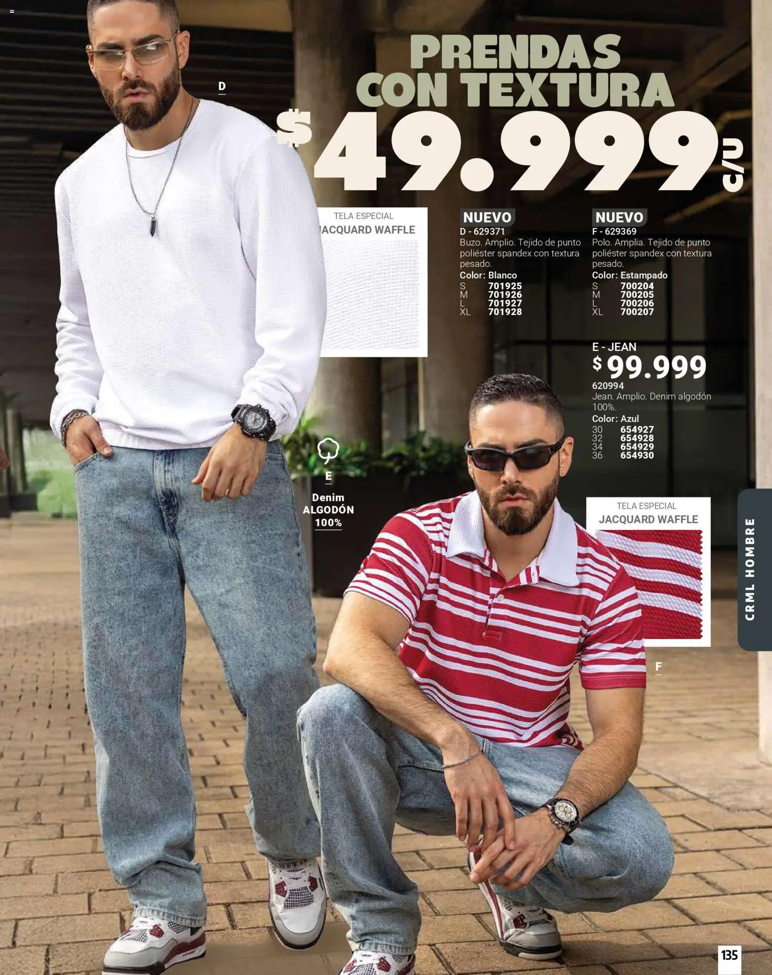 Carmel revista - valida desde el 01.03.2026 | Página: 135 | Productos: Algodón, Jean