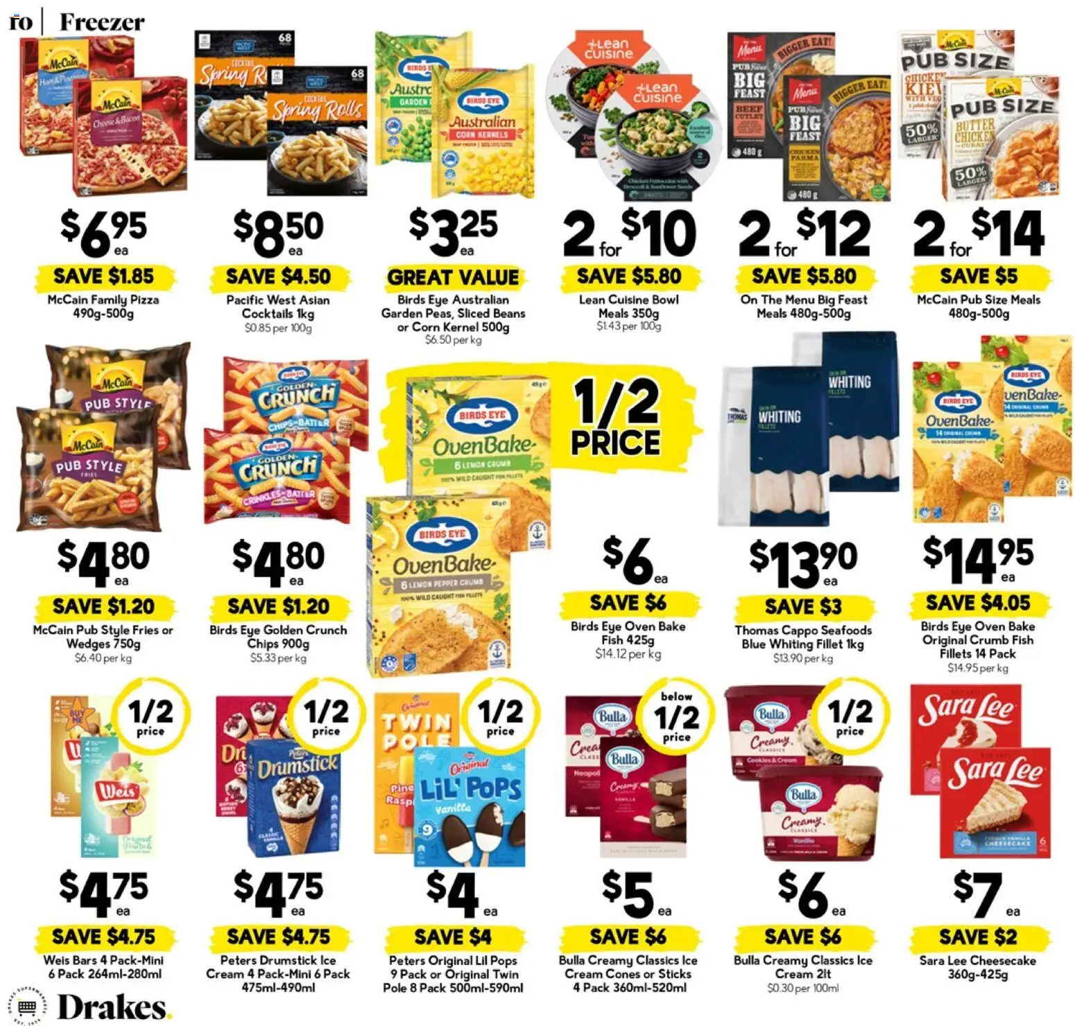 Drakes catalogue - valid from 14.01.2026 | Page: 10 | Products: Butter, Fish, Pepper, Oven