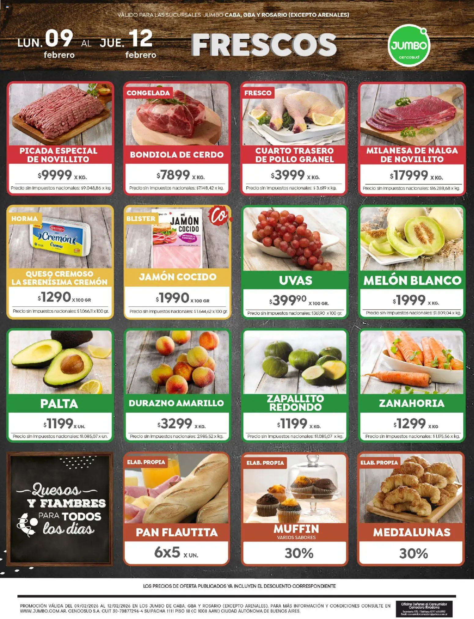Jumbo ofertas │ válido desde el 09.02.2026 | Página: 1