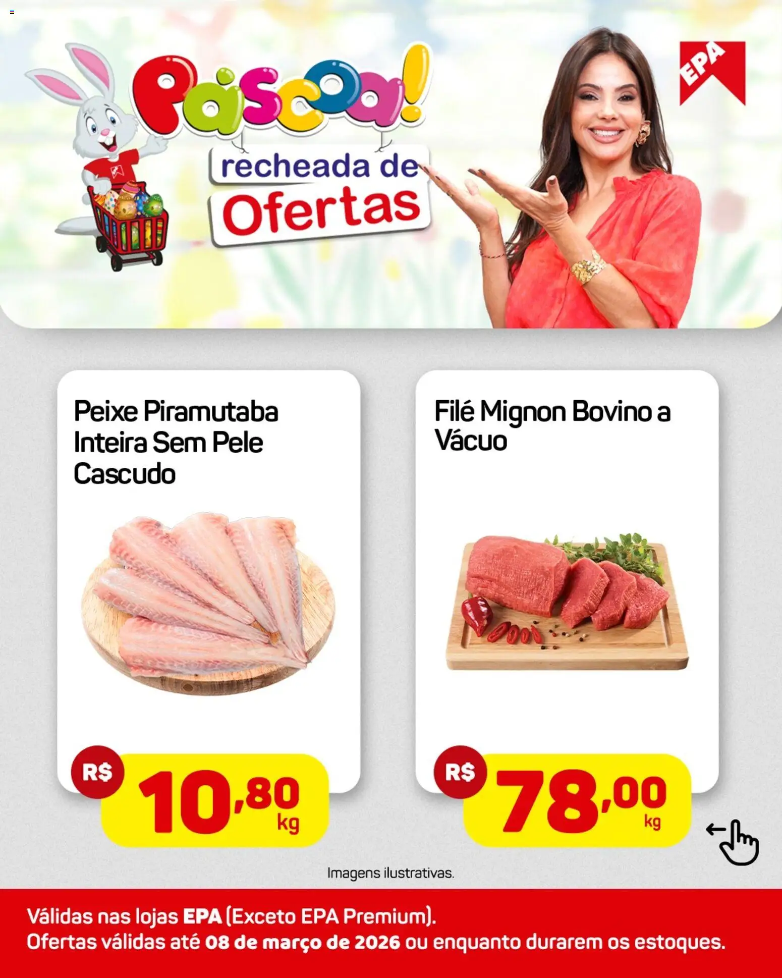 EPA Folheto - válido de 02.03.2026 | Página: 2 | Produtos: Filé mignon, Peixe