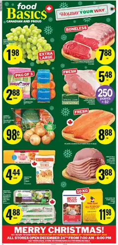 Preview of Food Basics - Cornwall from shop Food Basics valid from 18.12.2025