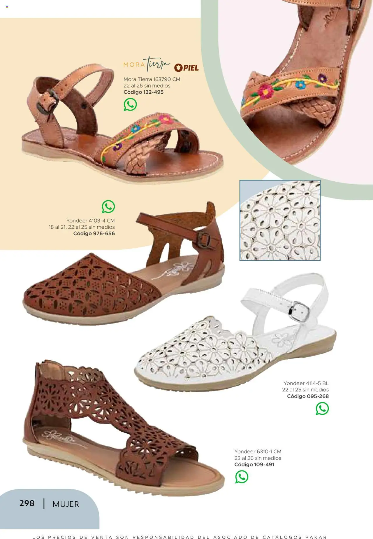 Nuevas ofertas de SC Pakar válidas en toda la República Mexicana desde el 24.07.2025. ¡Encuentra las mejores ofertas en SC Pakar Catálogo Mujer otoño / invierno! | Página: 298