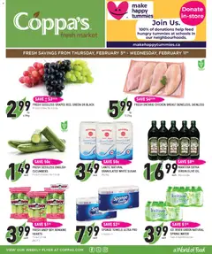 Preview of Coppas Fresh Market weekly flyer / circulaire from shop Coppas Fresh Market valid from 05.02.2026