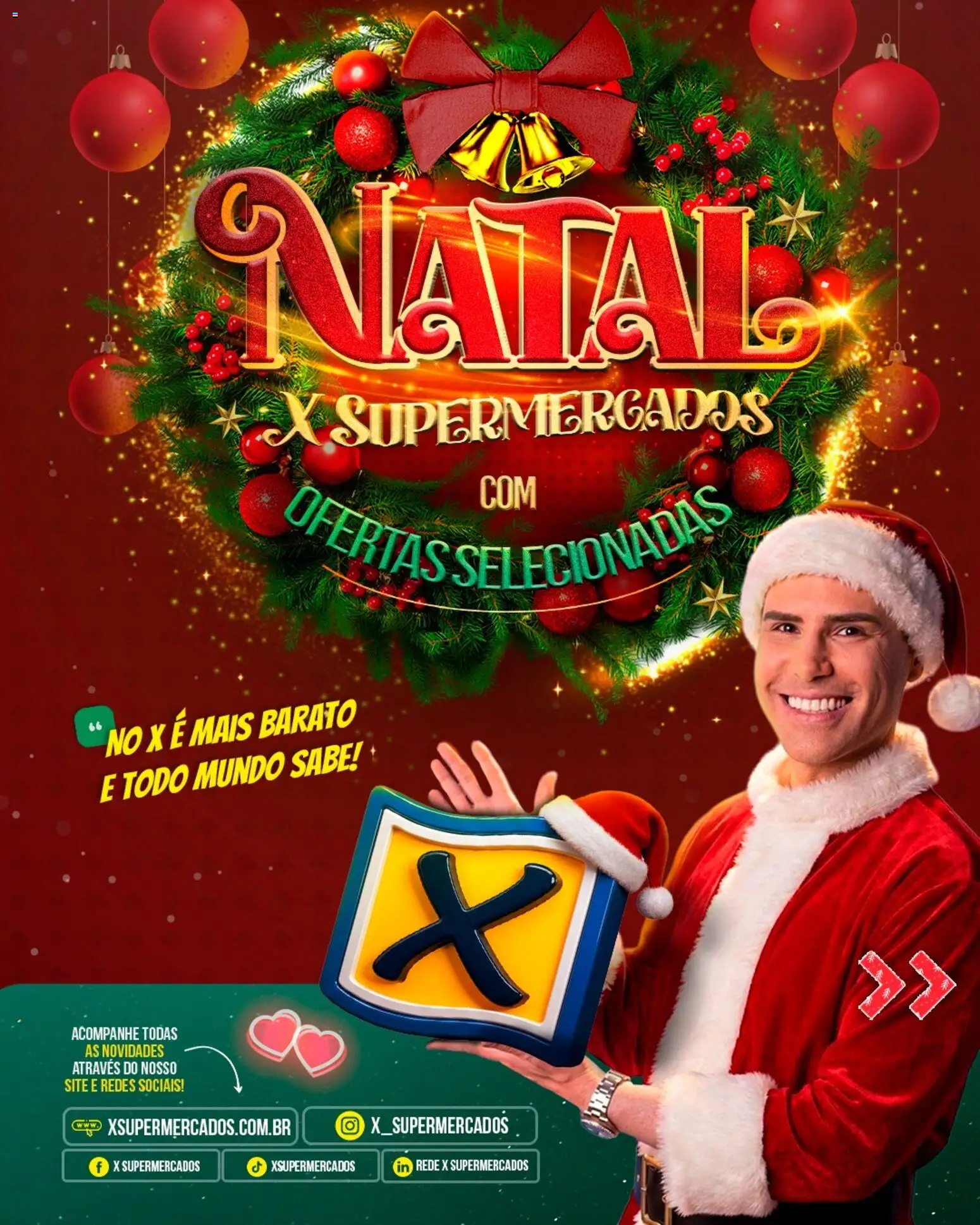 X Supermercados Folheto - válido de 15.12.2025 | Página: 1