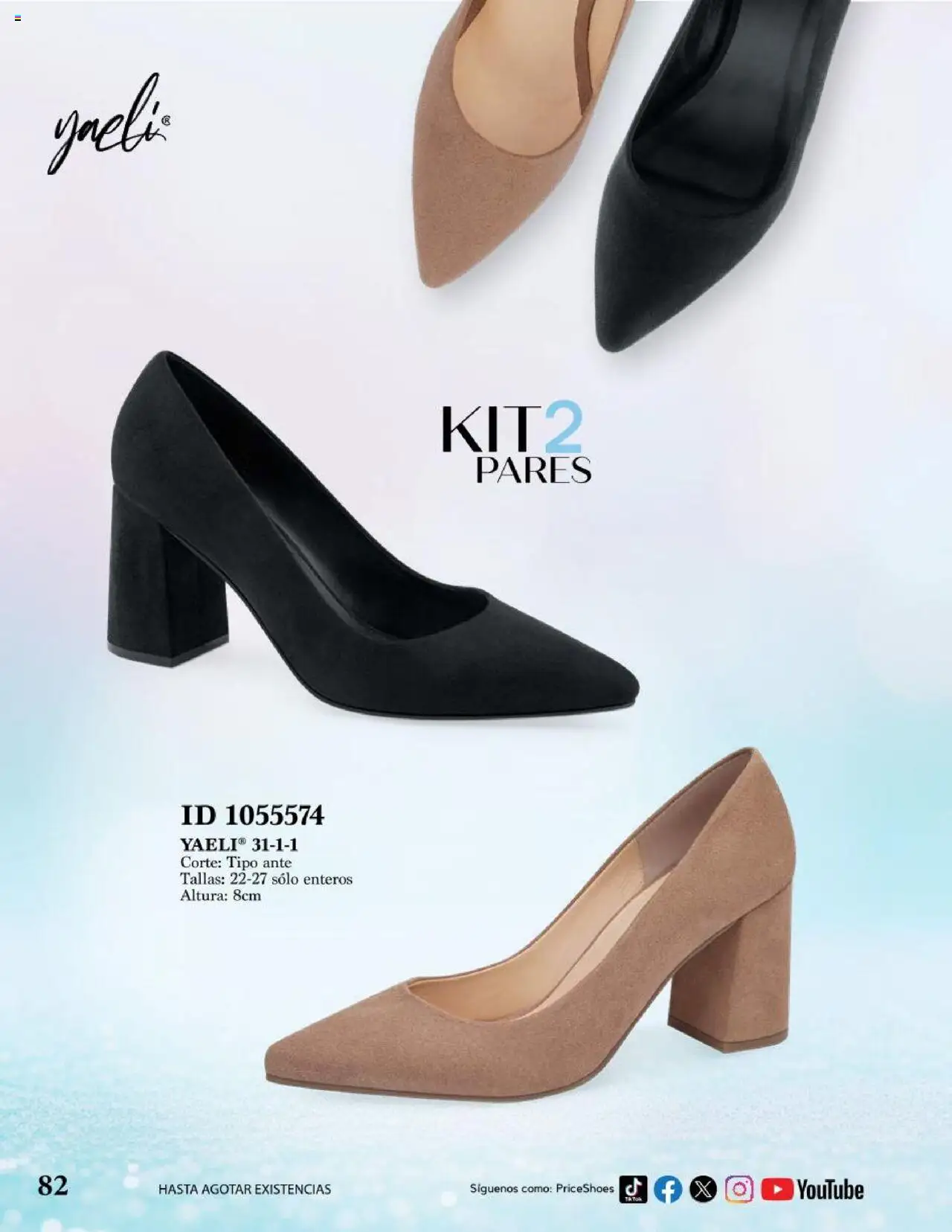 Nuevas ofertas de Price Shoes válidas en toda la República Mexicana desde el 05.08.2024. ¡Encuentra las mejores ofertas en Price Shoes catálogo Vestir Casual ! | Página: 82