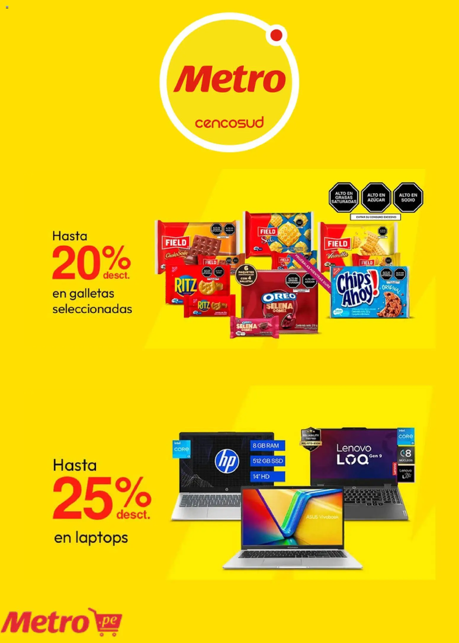 Catálogo Metro válido desde 13.04.2026 | Página: 6 | Productos: Galletas