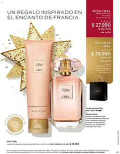 Catálogo L'Bel Campaña 1 válido desde el 01.01.2026 | Página: 59 | Productos: Loción, Bolsa, Base