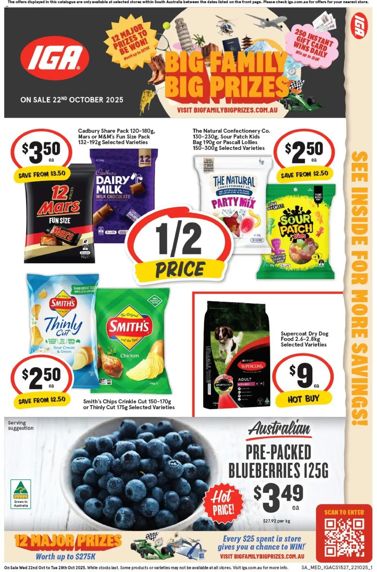 IGA catalogue - valid from 22.10.2025 | Page: 1 | Products: Plant, Sour cream, Beef, Cream
