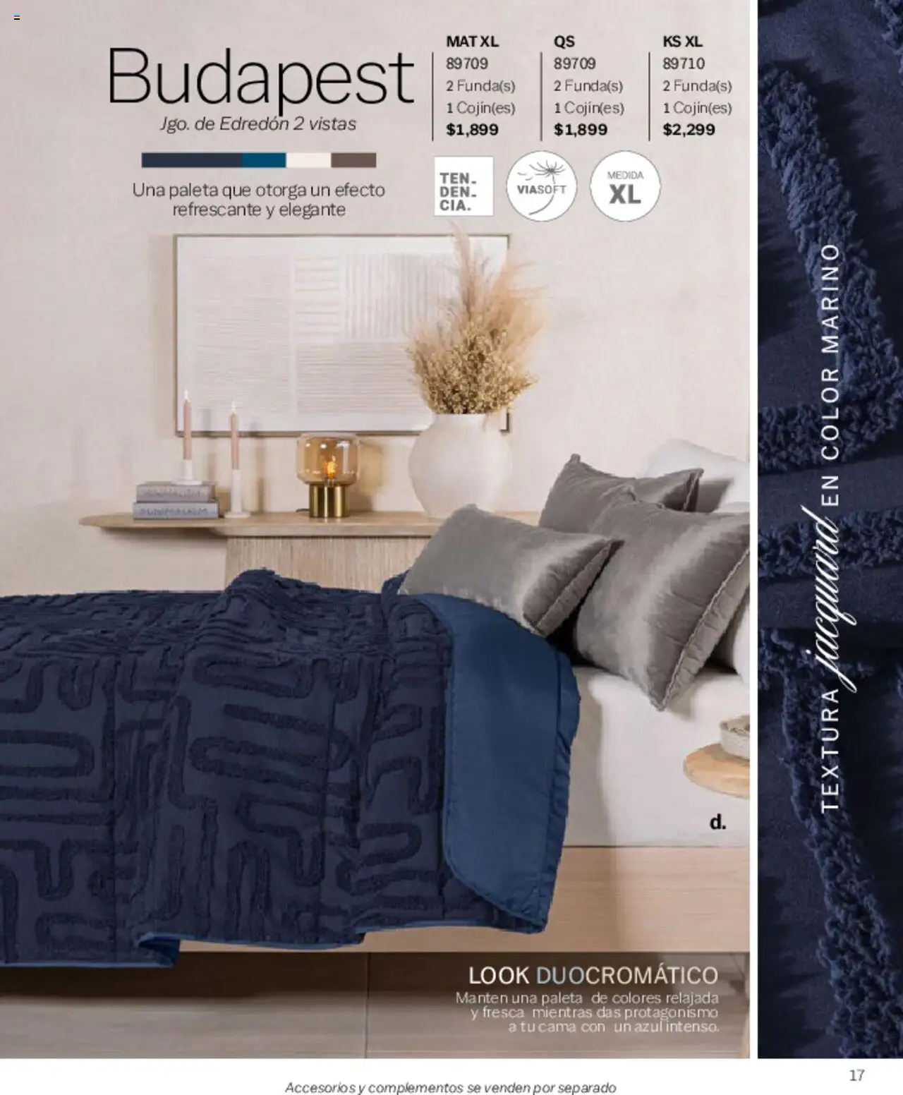 Nuevas ofertas de Vianney válidas en toda la República Mexicana desde el 07.03.2025. ¡Encuentra las mejores ofertas en Vianney catálogo Primavera! | Página: 19 | Productos: Paleta, Cama