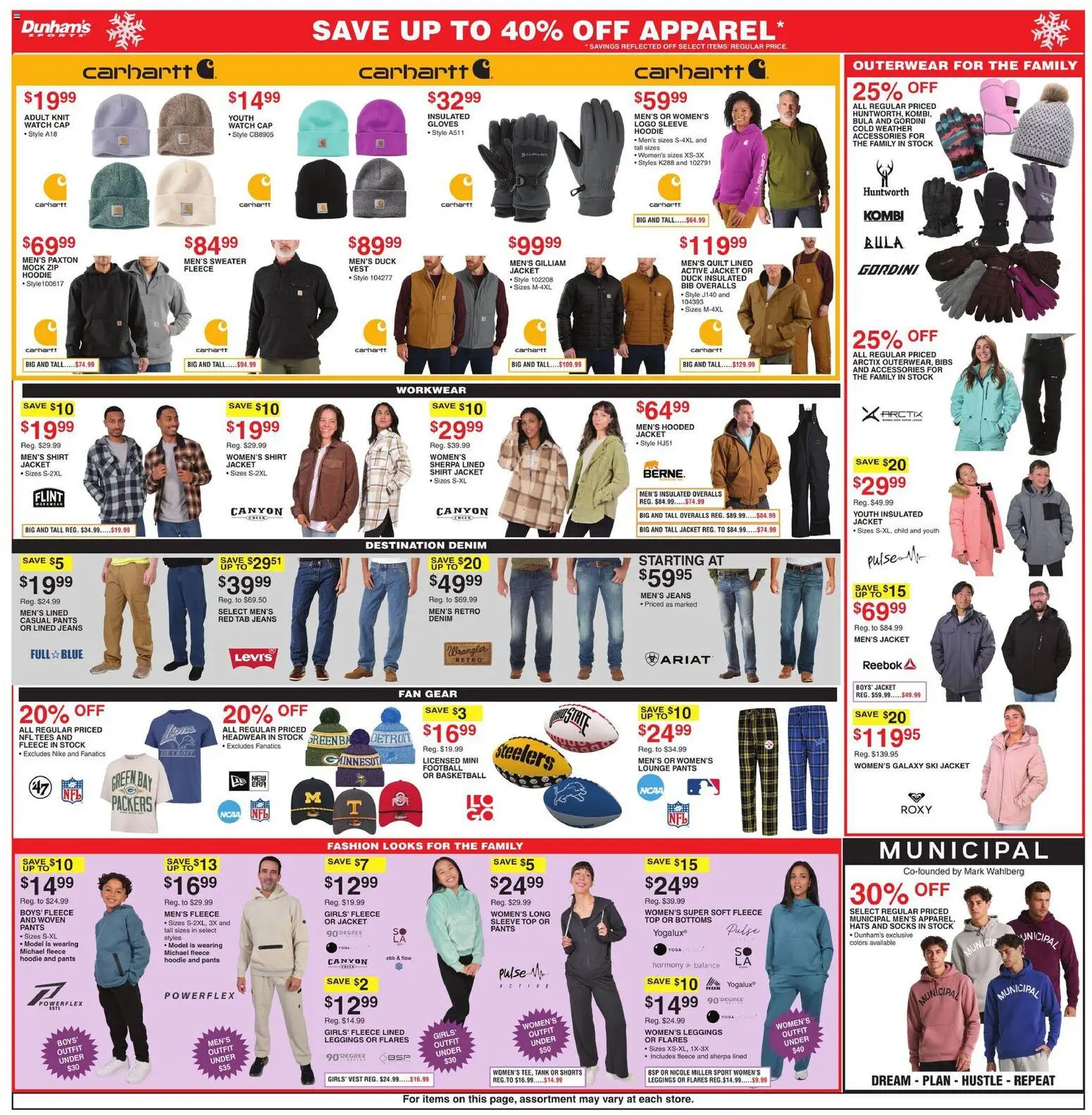 Dunham's Sports Weekly Ad - valid from 06.12.2025 | Page: 5 | Products: Vest, Shorts, Quilt, Fan