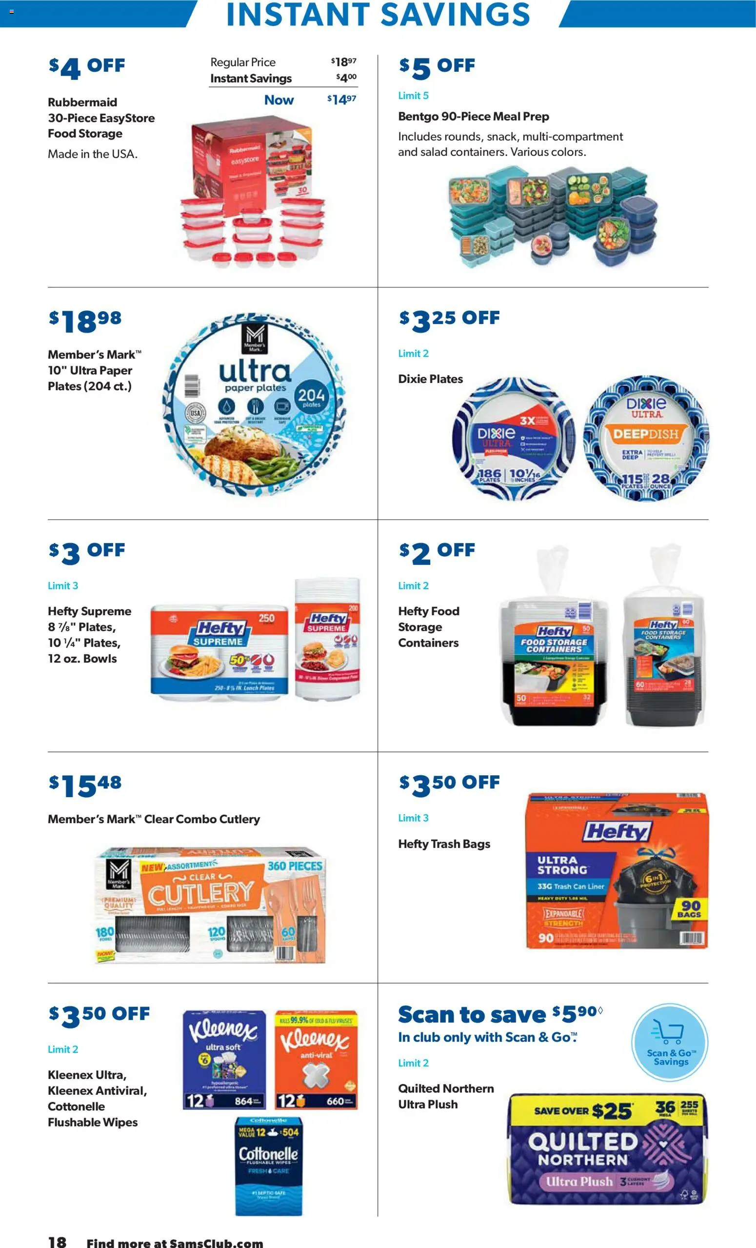Sam's Club Instant Savings Book January - valid from 02.01.2026 | Page: 18 | Products: Salad