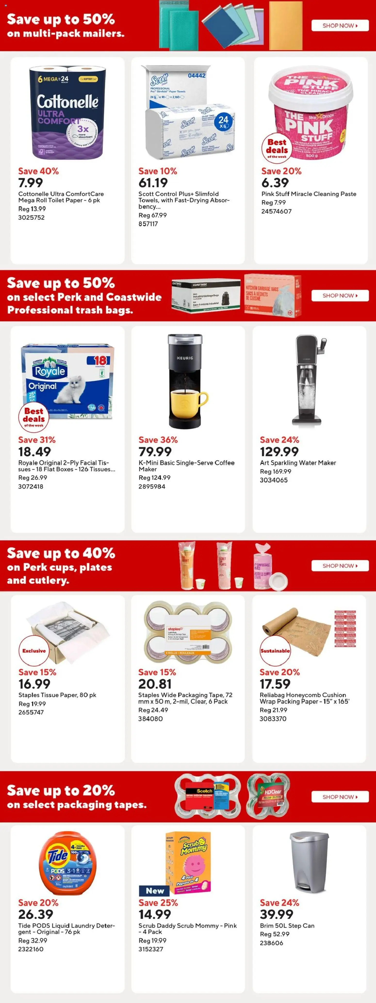 Staples flyer valid from 17.04.2026 | Page: 4 | Products: Coffee