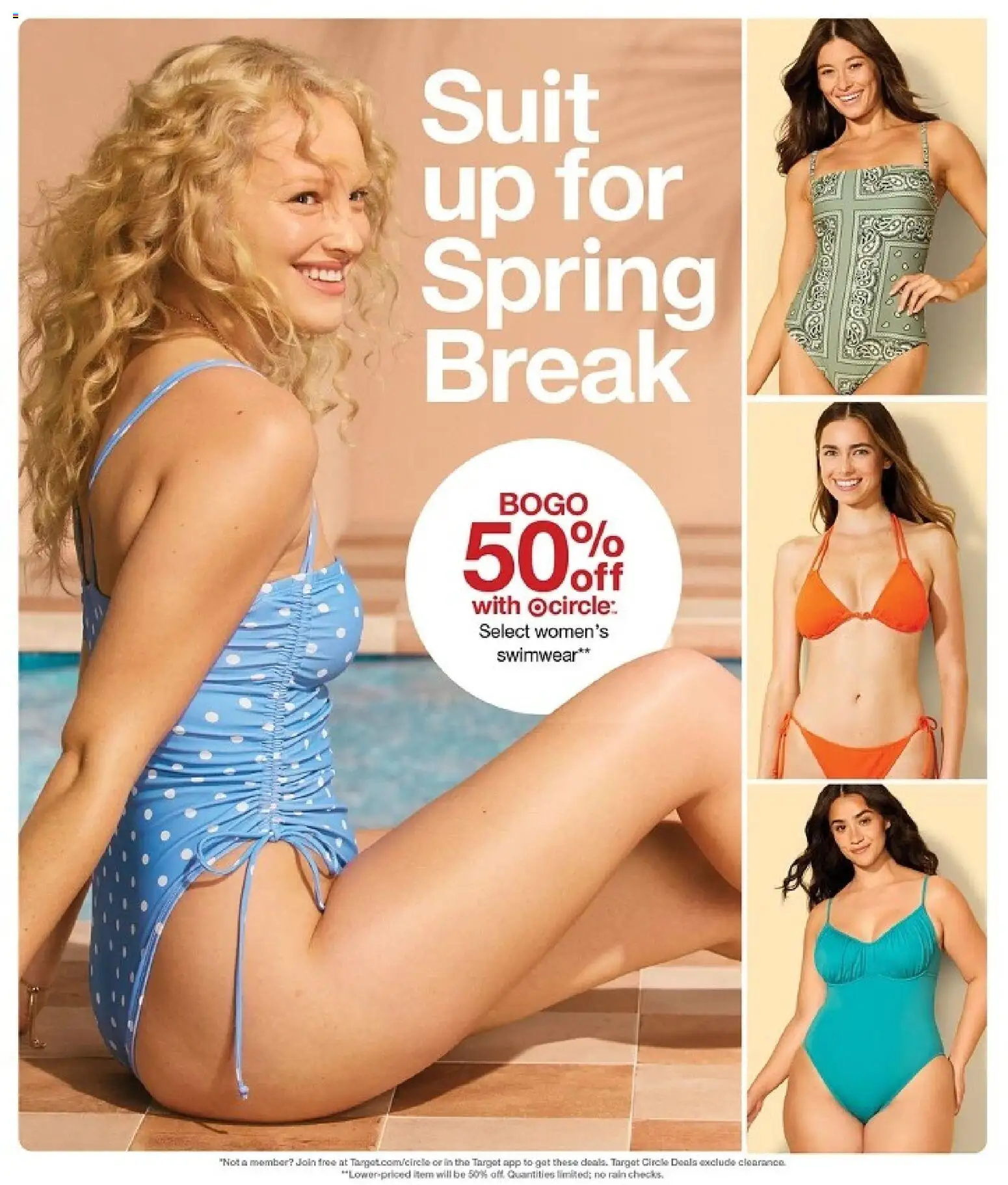 Target Weekly Ad - valid from 22.02.2026 | Page: 3 | Products: Swimwear, Suit