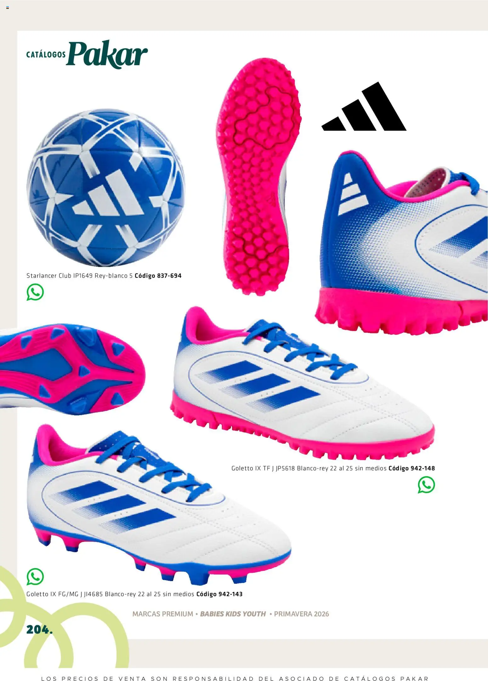 Nuevas ofertas de SC Pakar válidas en toda la República Mexicana desde el 27.02.2026. ¡Encuentra las mejores ofertas en SC Pakar catálogo Premium Kids! | Página: 204