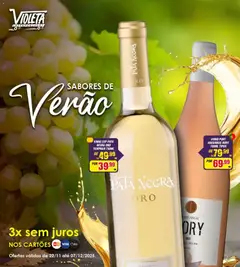Violeta Supermercados - Ofertas Adega - Pré-Visualização do folheto da loja Violeta Supermercados, válido de 22.11.2025
