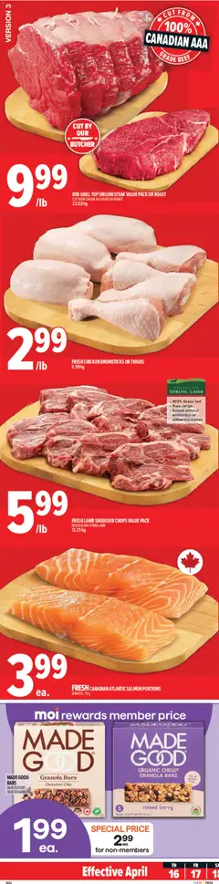 Preview of Metro weekly flyer - Montréal from shop Metro valid from 16.04.2026