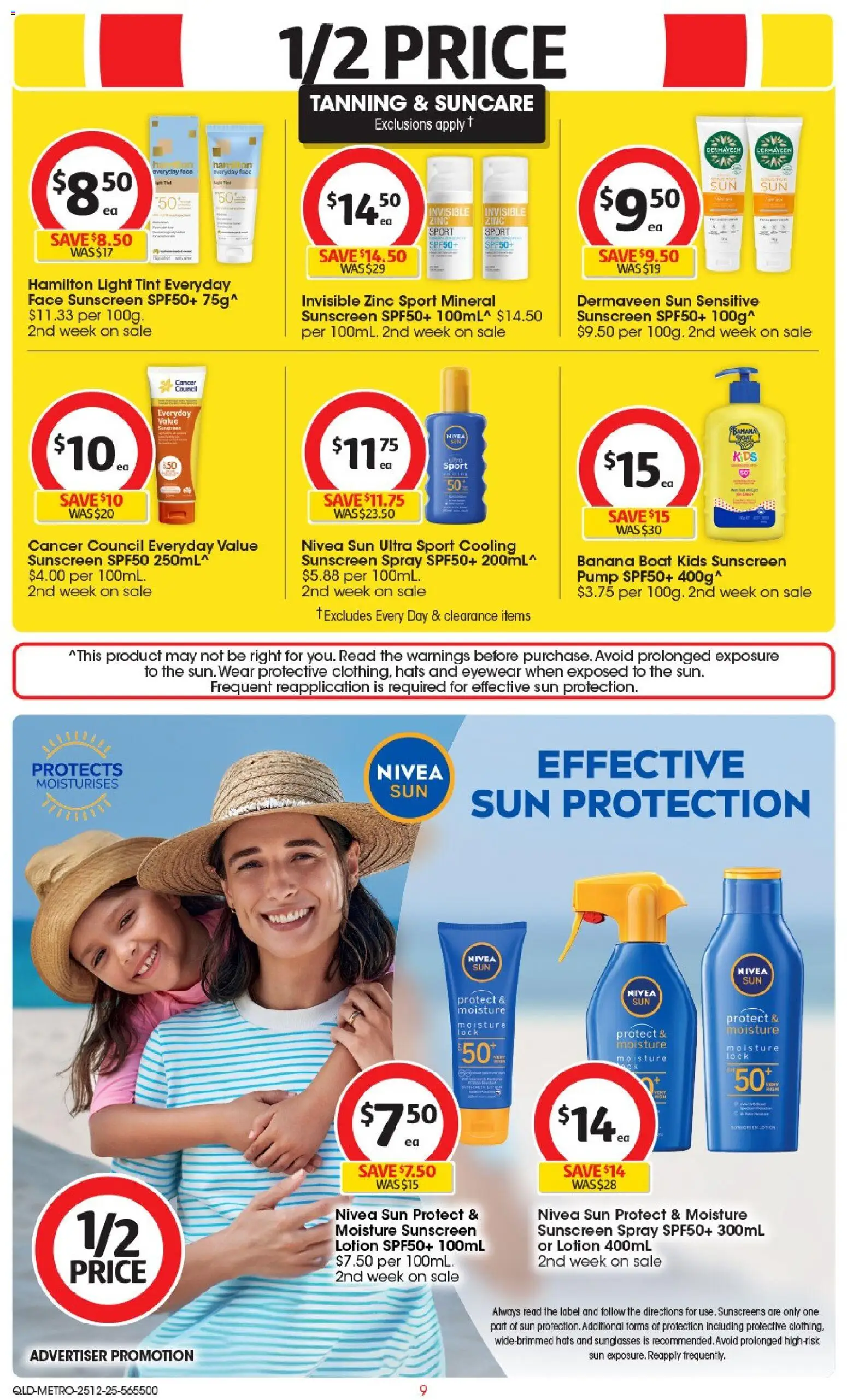 Coles catalogue - valid from 25.12.2025 | Page: 10 | Products: Light, Lotion, Sunglasses, Zinc