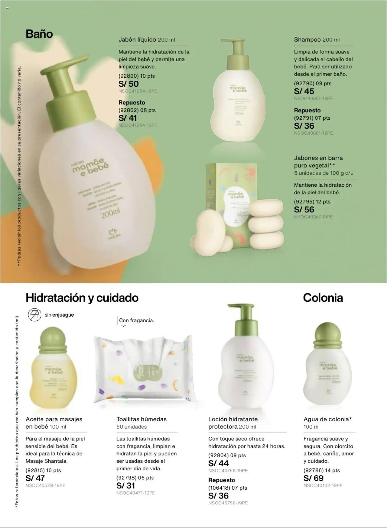 Catálogo Natura válido desde 13.09.2025 | Página: 144 | Productos: Shampoo, Jabón, Baño, Fragancia