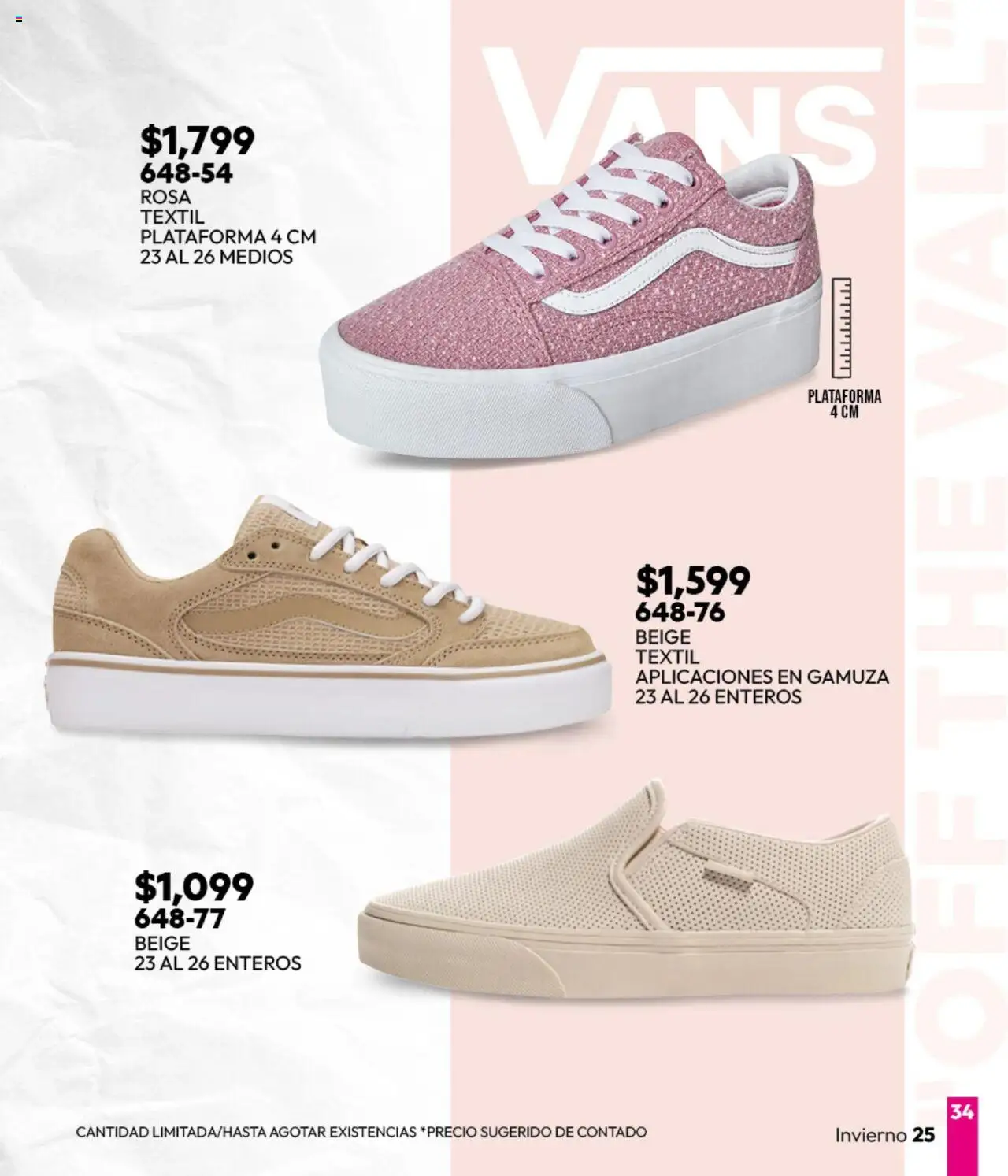 Nuevas ofertas de Cklass válidas en toda la República Mexicana desde el 16.09.2025. ¡Encuentra las mejores ofertas en Cklass - Catálogo Invierno Sportbrands! | Página: 35 | Productos: Gamuza