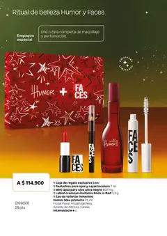 Natura - Catálogo C16/2025 -  Vista previa de la revista de la tienda Natura valido desde el 13.11.2025 | Página: 44 | Productos: Caja, Eau de toilette, Maquillaje