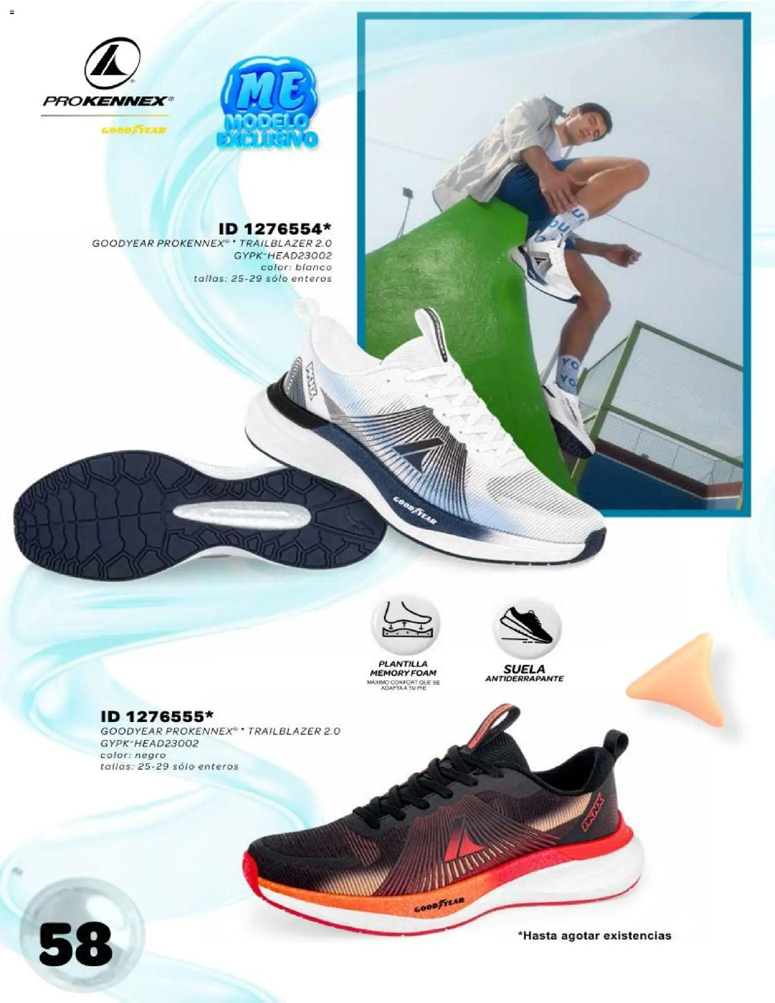 Nuevas ofertas de Price Shoes válidas en toda la República Mexicana desde el 30.03.2026. ¡Encuentra las mejores ofertas en Price Shoes catálogo Prokennex! | Página: 58