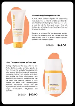 Preview of Nutrimetics Black Friday - valid from 18.11.2025 | Page: 2 | Products: Powder, Mask, Water, Face mask