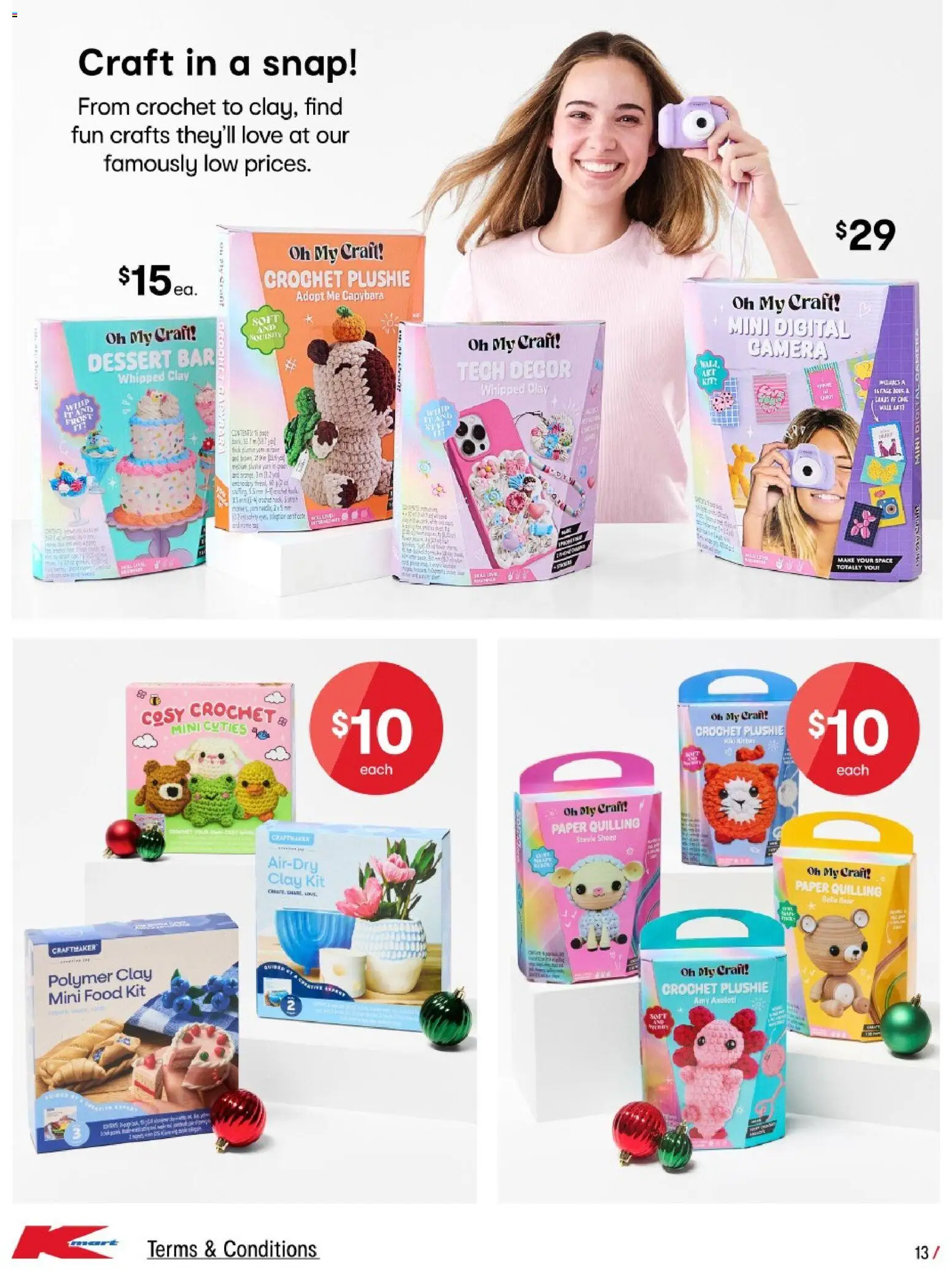 Kmart catalogue - valid from 20.11.2025 | Page: 14 | Products: Decor, Digital, Camera, Clay