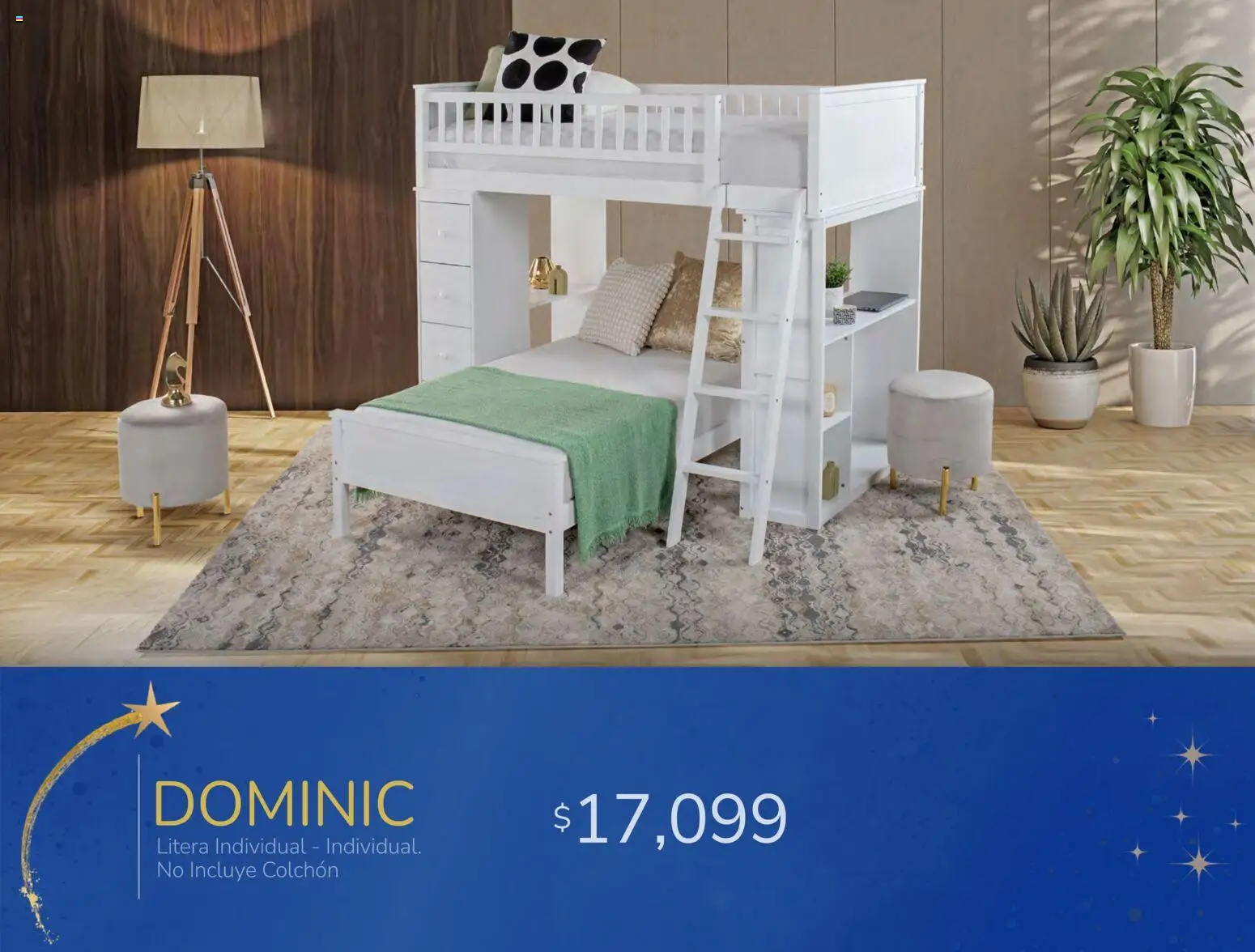 Nuevas ofertas de Muebles Dico válidas en toda la República Mexicana desde el 06.01.2026. ¡Encuentra las mejores ofertas en Muebles Dico catálogo Magia de Reyes! | Página: 16 | Productos: Litera, Colchón