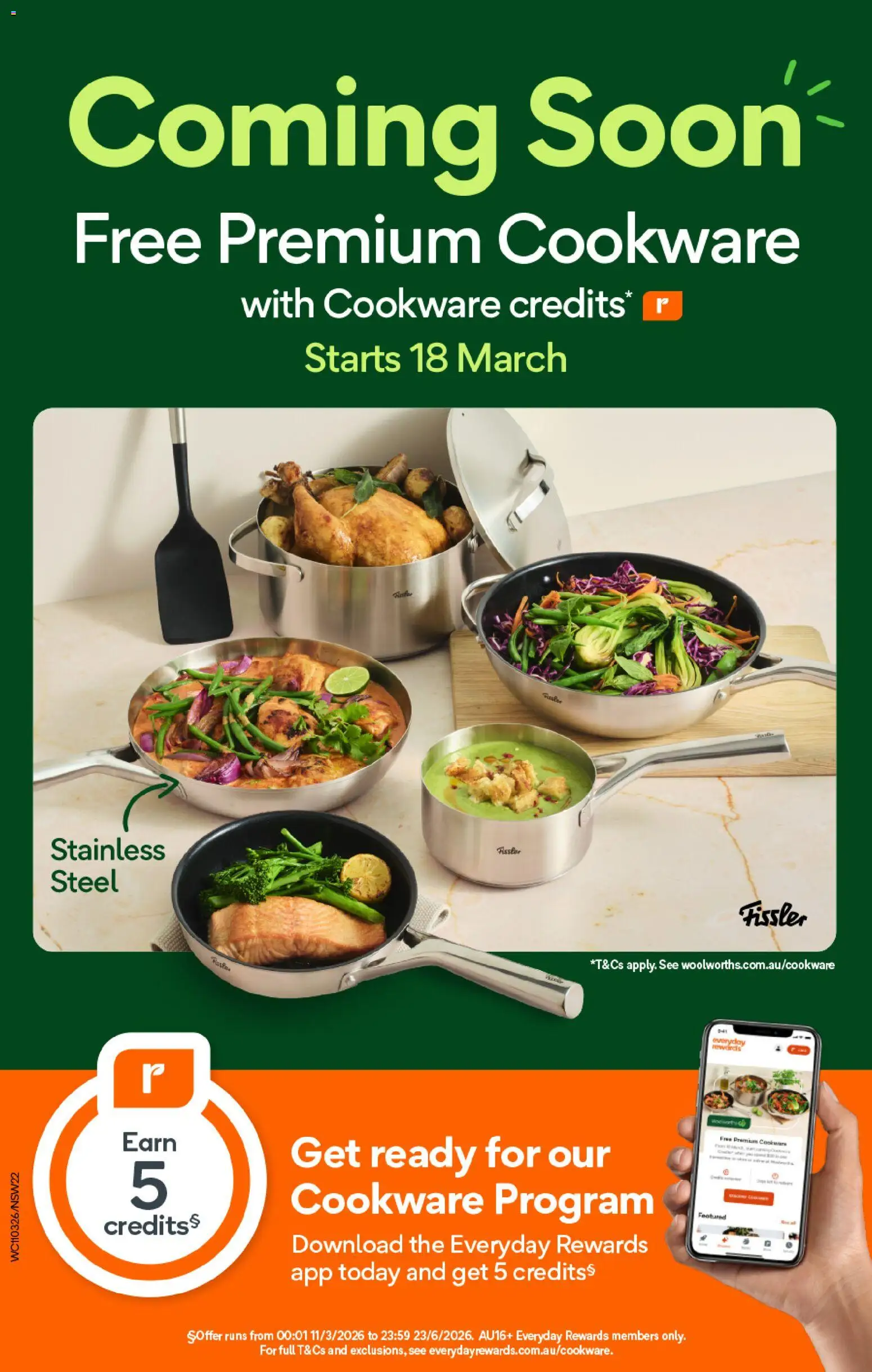 Woolworths catalogue - valid from 11.03.2026 | Page: 22 | Products: Cookware