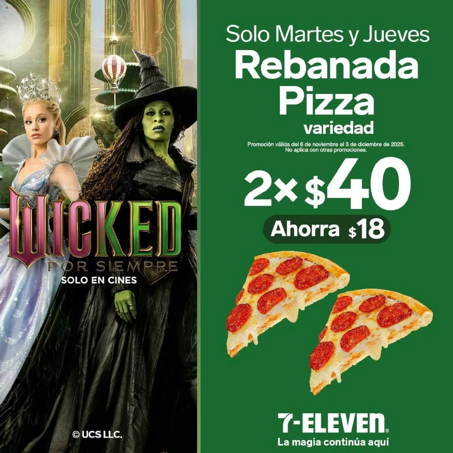 Nuevas ofertas de 7-Eleven válidas en toda la República Mexicana desde el 06.11.2025. ¡Encuentra las mejores ofertas en 7-Eleven folleto! | Página: 5 | Productos: Pizza
