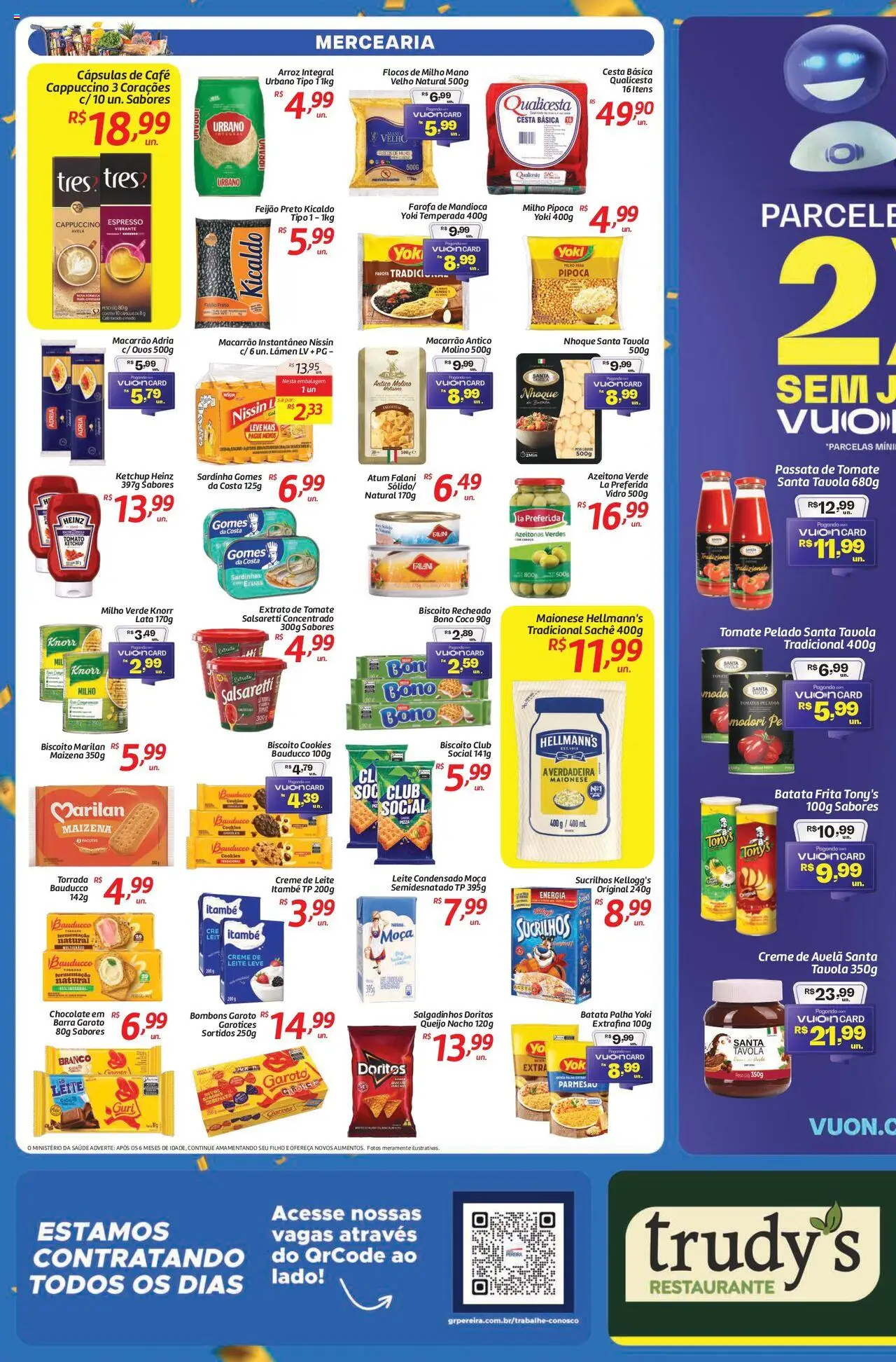 Comper Folheto - válido de 11.08.2025 | Página: 2 | Produtos: Arroz, Creme, Macarrão instantâneo, Atum