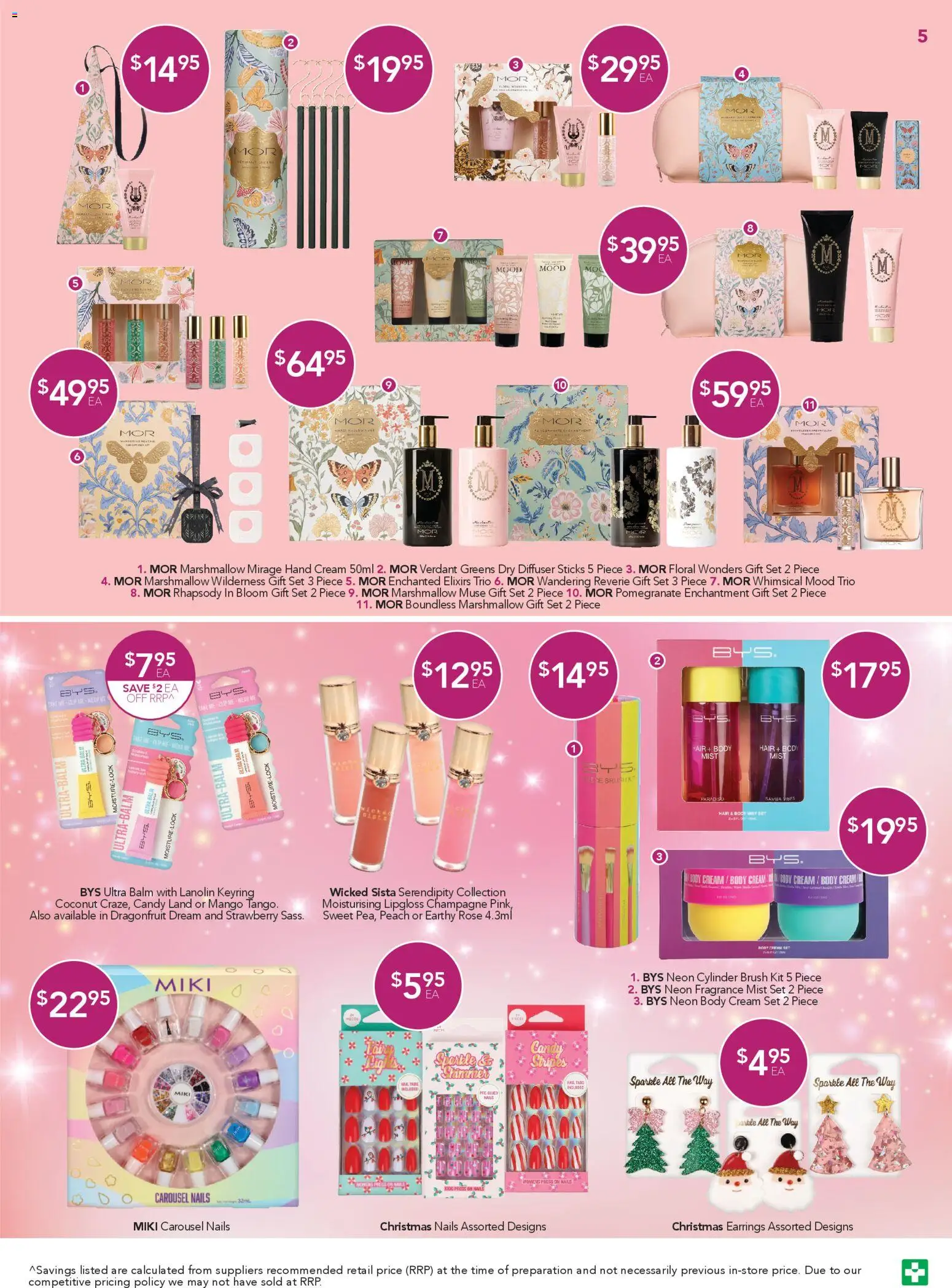 Terry White catalogue - valid from 13.11.2025 | Page: 5 | Products: Earrings, Pomegranate, Greens, Hand cream