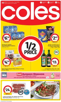 Preview of Coles Catalogue NT - valid from 01.10.2025