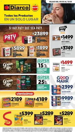 Vista previa Diarco - ESPECIAL QUICKFOOD válido desde el 09.03.2026
