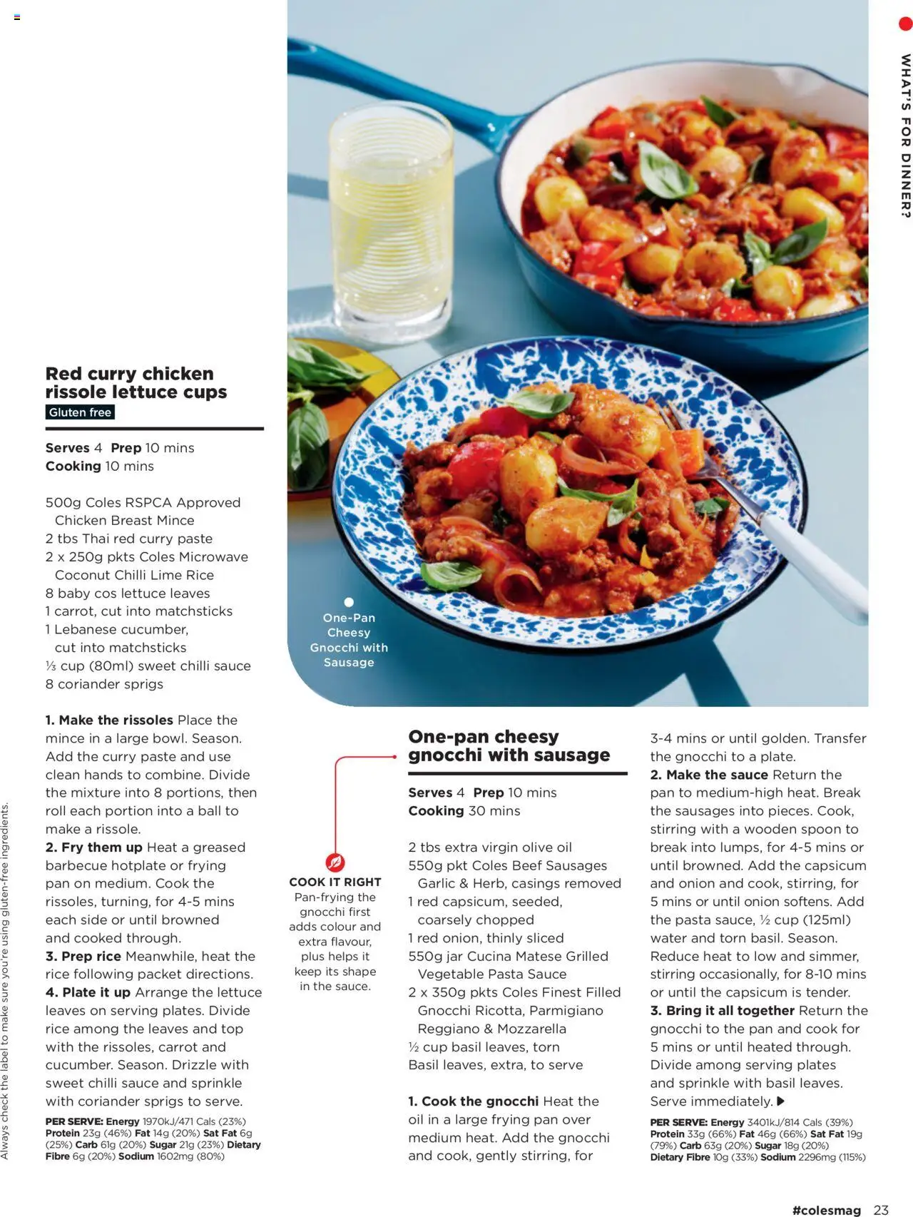 Coles catalogue - valid from 06.10.2025 | Page: 23 | Products: Chicken, Rice, Water, Chilli