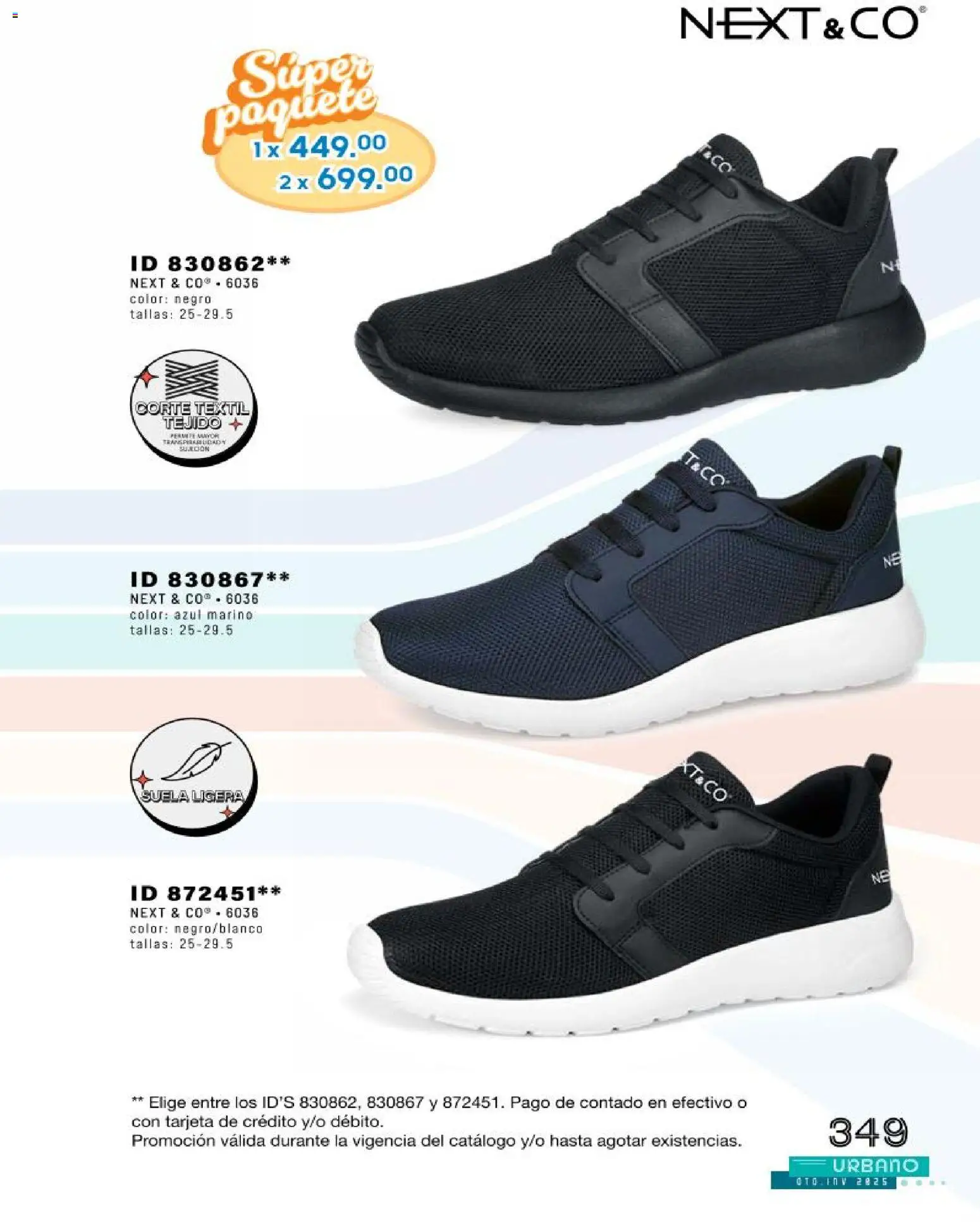 Nuevas ofertas de Price Shoes válidas en toda la República Mexicana desde el 04.12.2025. ¡Encuentra las mejores ofertas en Price Shoes catálogo Urbano! | Página: 349