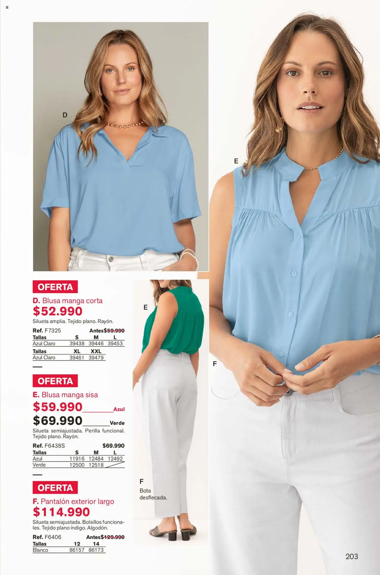 Leonisa revista - valida desde el 01.09.2025 | Página: 203 | Productos: Blusa