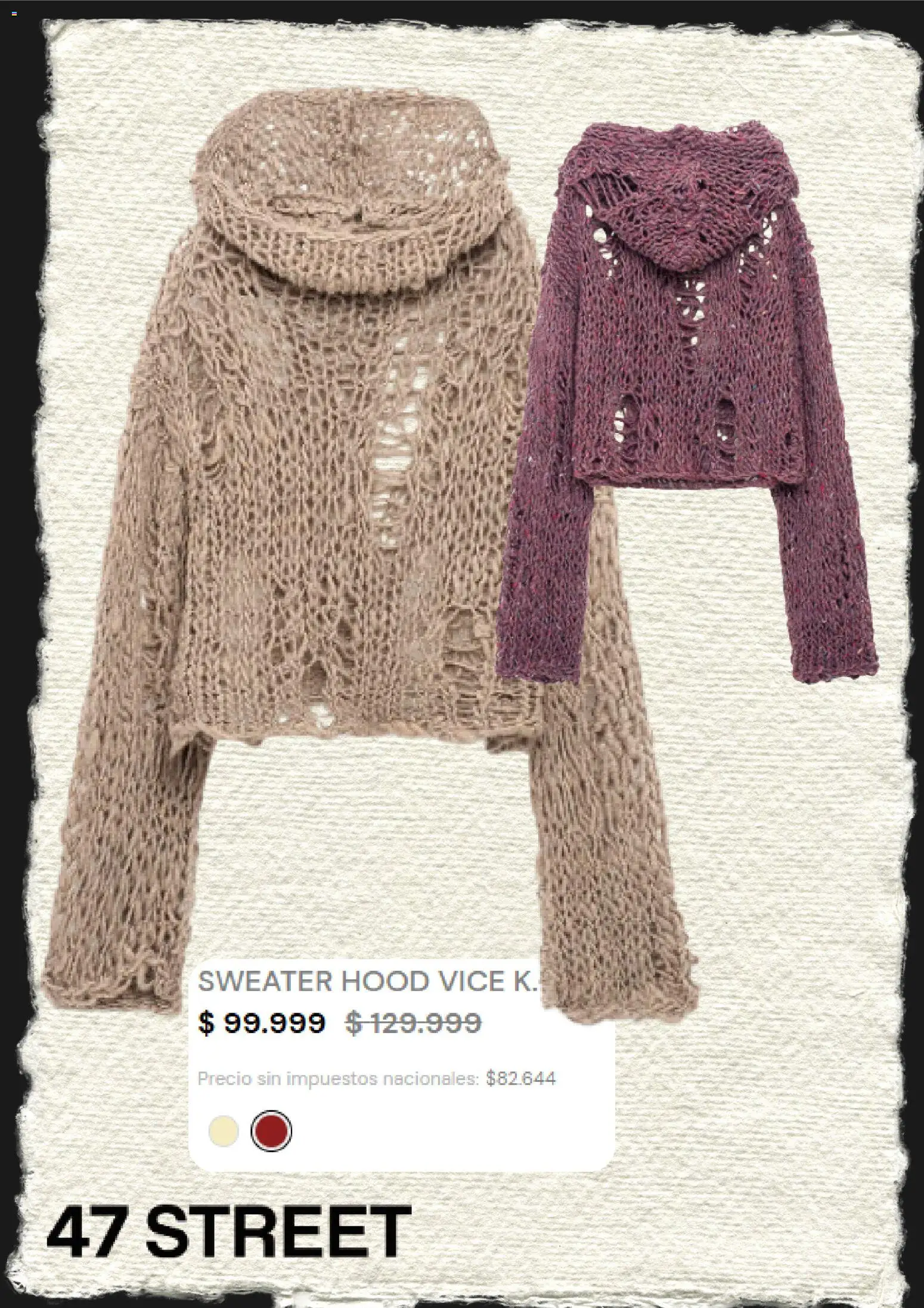 47 Street Black Friday │ válido desde el 27.11.2025 | Página: 8 | Productos: Sweater