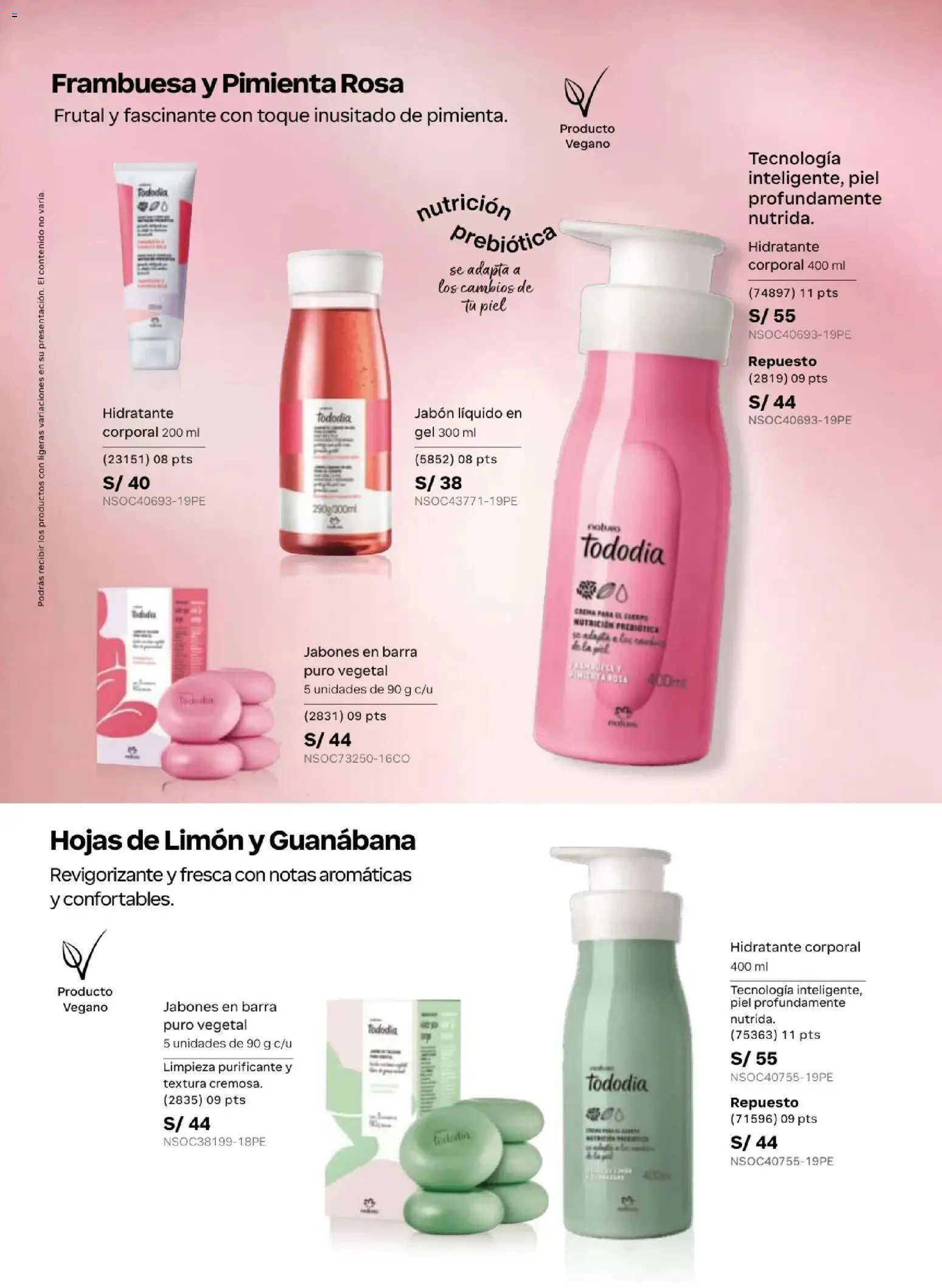 Catálogo Natura válido desde 31.03.2026 | Página: 115 | Productos: Jabón