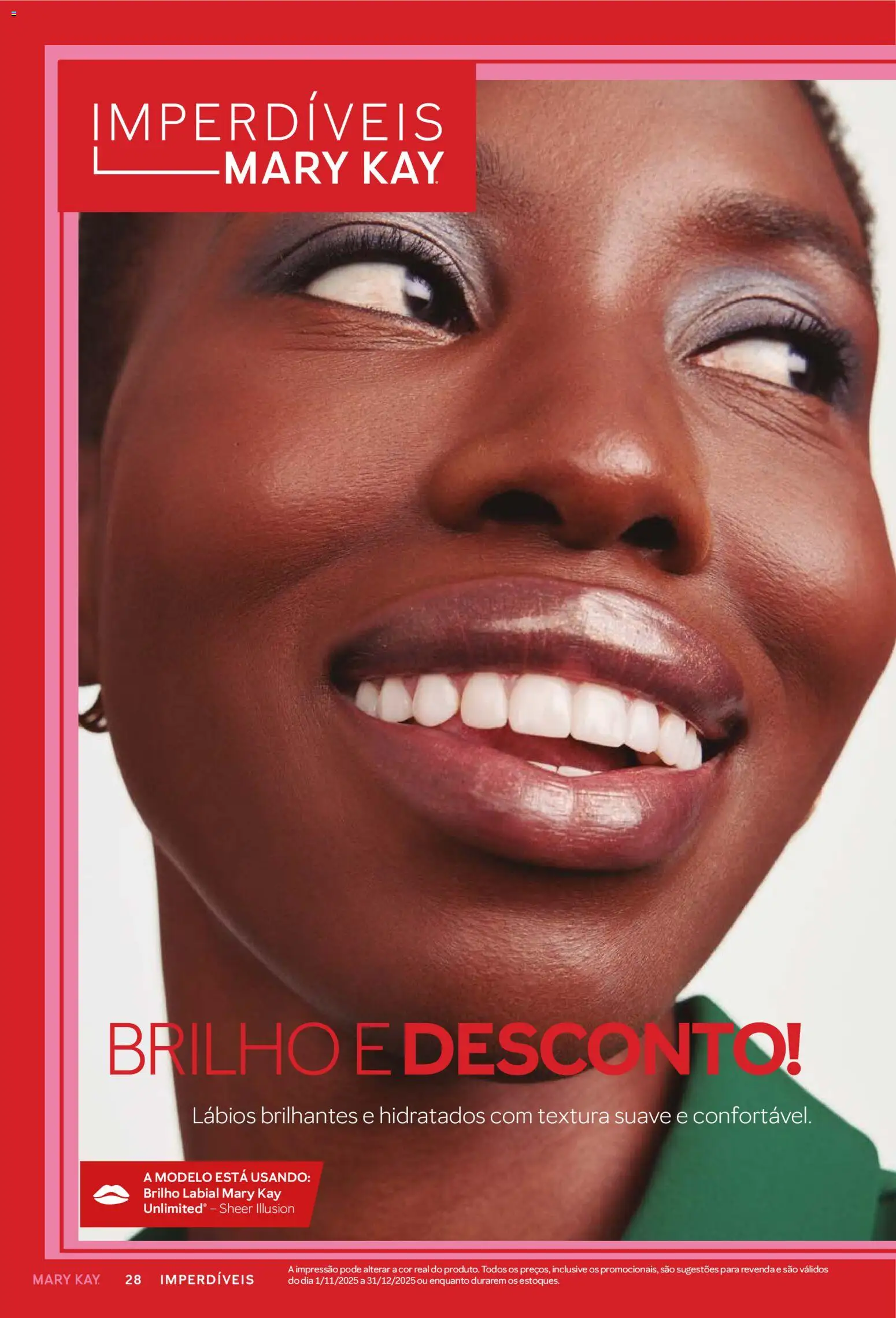 Mary Kay Folheto - válido de 01.11.2025 | Página: 28