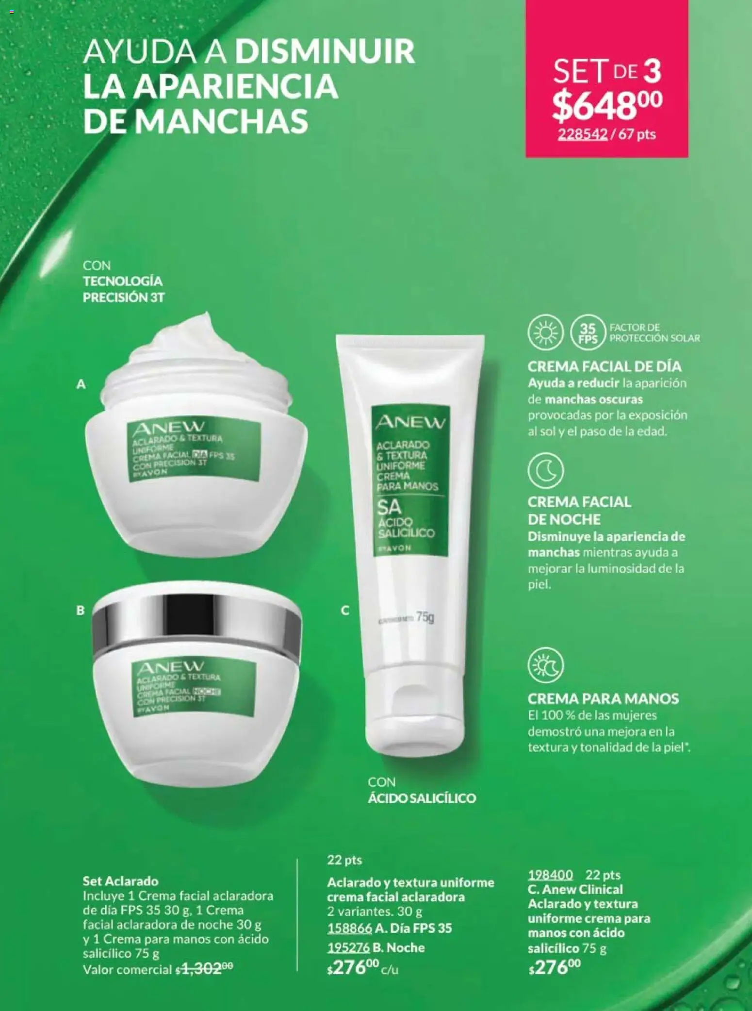 Nuevas ofertas de AVON válidas en toda la República Mexicana desde el 28.11.2025. ¡Encuentra las mejores ofertas en AVON campaña 18 2025! | Página: 147 | Productos: Crema