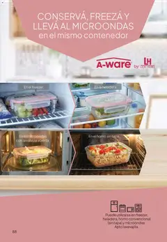 Vista previa Tupperware Folleto válido desde el 09.03.2026 | Página: 89 | Productos: Horno, El horno, Heladera, Microondas