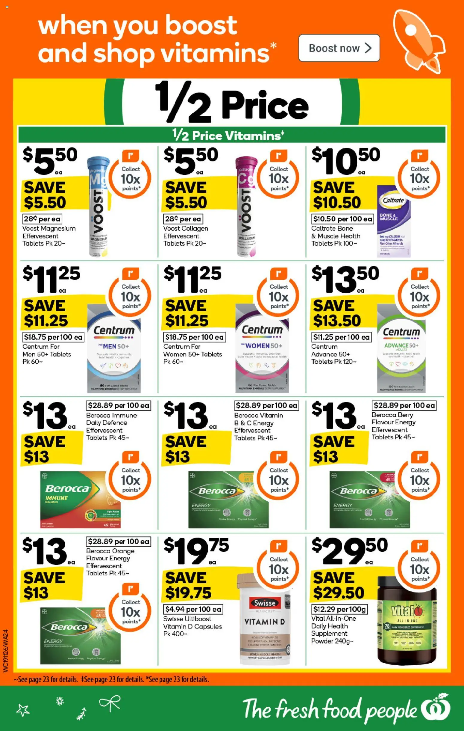 Woolworths catalogue - valid from 19.11.2025 | Page: 24 | Products: Powder, Collagen, Tablets, Vitamin