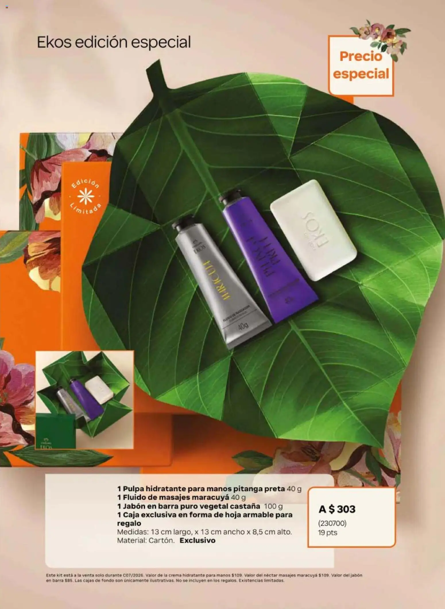 Nuevas ofertas de Natura válidas en toda la República Mexicana desde el 24.04.2026. ¡Encuentra las mejores ofertas en Natura campaña 7 2026! | Página: 21 | Productos: Crema, Barra, Caja, Jabón