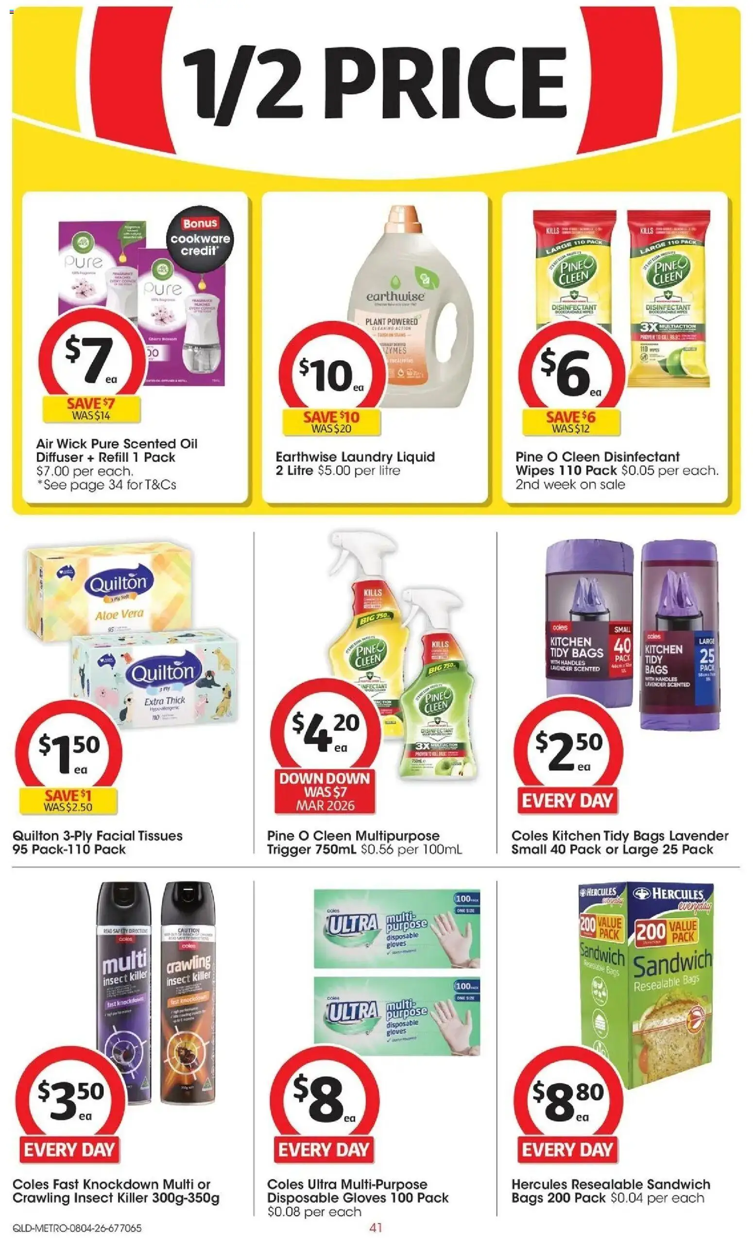 Deals catalogue - valid from 07.04.2026 | Page: 41 | Products: Plant, Cookware, Laundry, Multipurpose